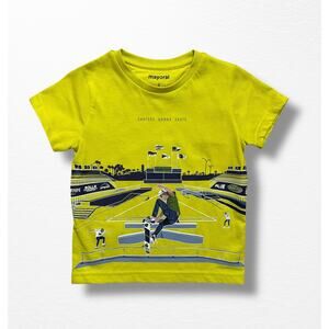 NWT Mayoral Glow In the Dark T-Shirt, Size 2